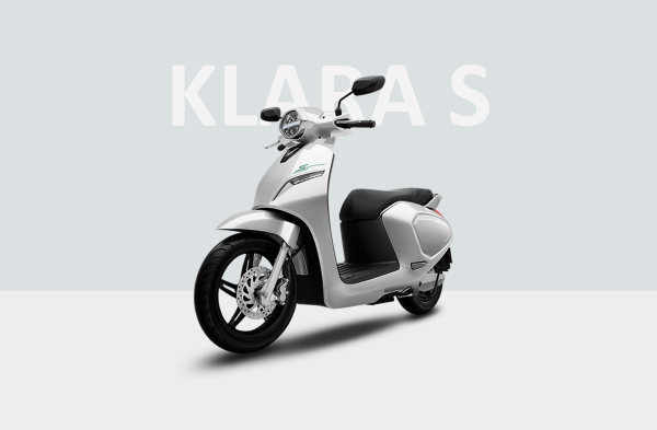 xe máy điện Vinfast Klara S trắng
